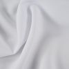 Tissu popeline viscose bambou uni - blanc x 10 cm