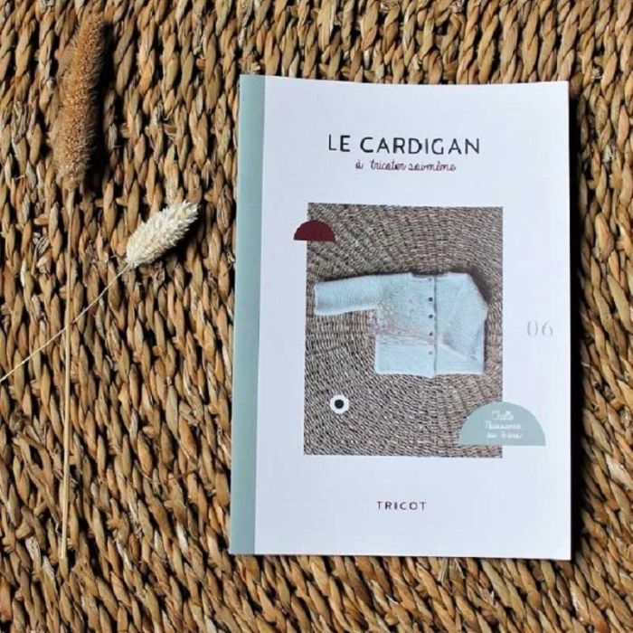 Patron tricot Cardigan n°5 - Filomène Ateliers