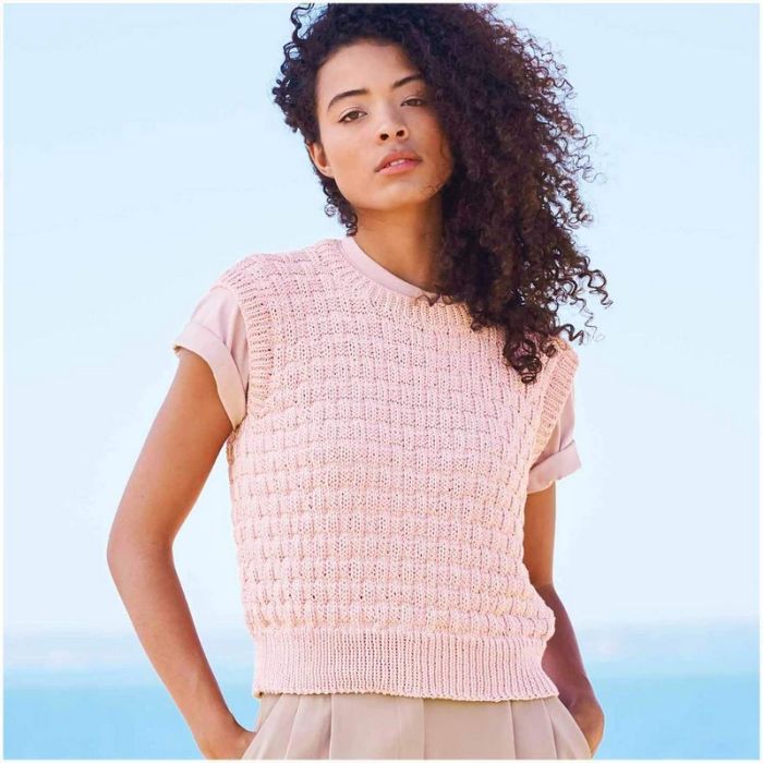 Kit tricot top sans manches - Rico design