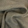 Tissu lainage chiné haute couture - gris clair x 10 cm