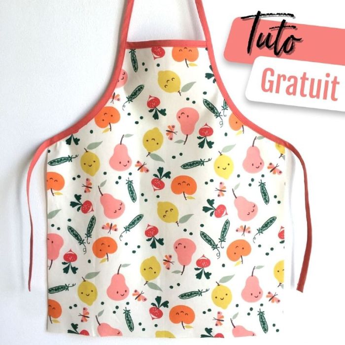 Kit Couture - tablier pour enfant