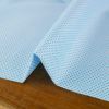 Tissu batiste de coton minis imprimés - bleu ciel x 10 cm