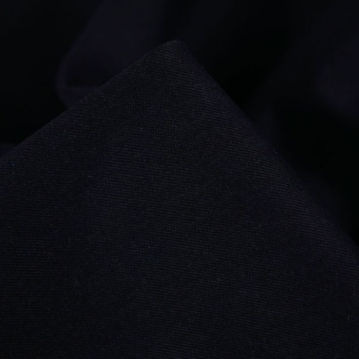 Tissu jean denim haute couture - bleu noir x 10 cm