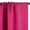 Jersey matelassé coton - fuchsia x 10 cm