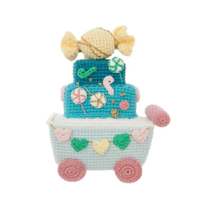 Kit crochet amigurumi Ricorumi - Chariot à bonbons