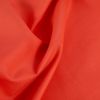 Tissu coton popeline bio - rouge x 10 cm
