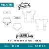 Patron maillot de bain et pull Le grand bain - Couture Générale