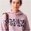 Ecussons à repasser thermocollant léopard lilas - Rico Design