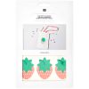 Ecussons à repasser thermocollant fraises - Rico Design x 9