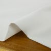 Tissu jean denim stretch- blanc x 10 cm