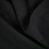 Tissu coton demi-natté canvas uni - noir x 10 cm