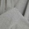 Tissu jersey coton uni - gris clair x 10 cm