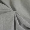 Tissu jersey coton uni - gris clair x 10 cm