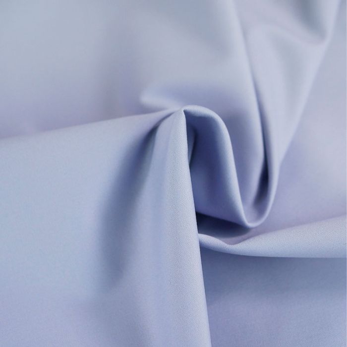 Tissu coton chino stretch - lavande x 10cm
