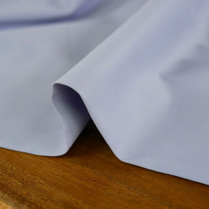 Tissu coton chino stretch - lavande x 10cm