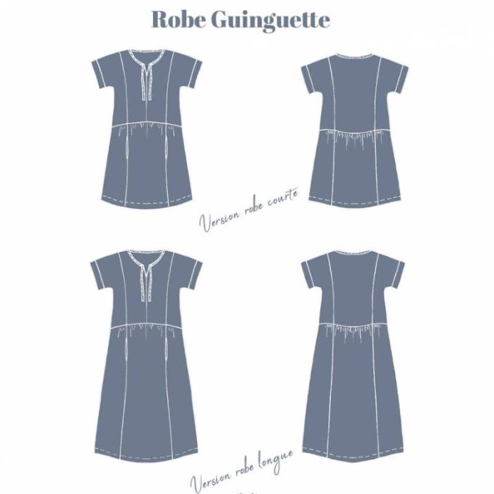 Robe Guinguette - Cousette Patterns