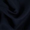 Tissu lin uni oeko-tex - bleu marine x 10 cm