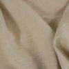 Tissu lin uni oeko-tex - beige x 10 cm