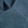 Tissu lin uni oeko-tex - pétrole x 10 cm