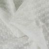 Tissu broderie anglaise croisillons - blanc cassé x 10 cm