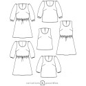Blouse ou robe Hilda - Atelier Scammit