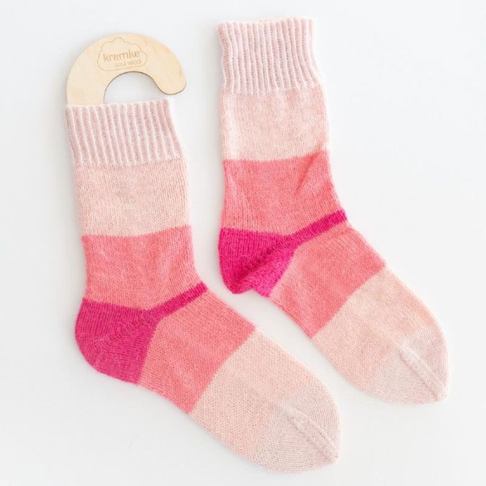 Paire de bloqueurs en bois pour chaussettes - Kremke Soul Wool
