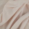 Tissu micro éponge bambou Oeko-Tex - rose pâle x 10 cm