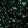 Tissu jersey velours sequins - vert foncé x 10 cm