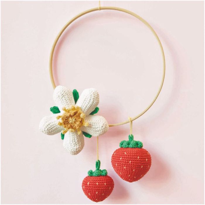 Kit crochet amigurumi Ricorumi - fleur de cerisier