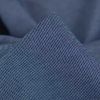 Tissu denim tissé minimaliste haute couture - bleu marine x 10 cm