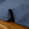 Tissu denim tissé minimaliste haute couture - bleu marine x 10 cm