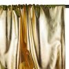Tissu stretch lamé métallisé - doré x 10 cm