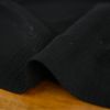 Tissu double gaze pailletée - noir x 10 cm
