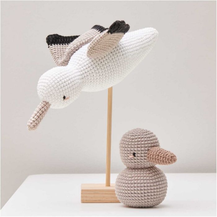Kit crochet amigurumi Ricorumi - Mouette