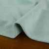 Tissu jersey éponge coton oeko-tex - céladon x 10 cm