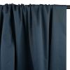 Tissu voile de coton uni - bleu denim