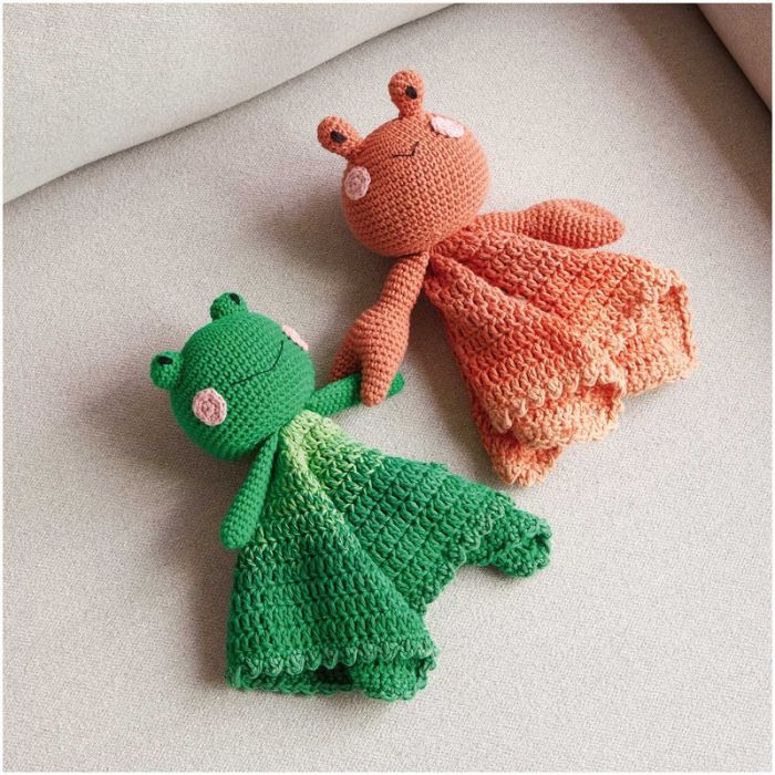 Kit crochet doudou Ricorumi - grenouille