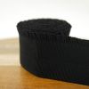 Élastique bord-côte pré-plié côtelé froufrous 60 mm x 10 cm