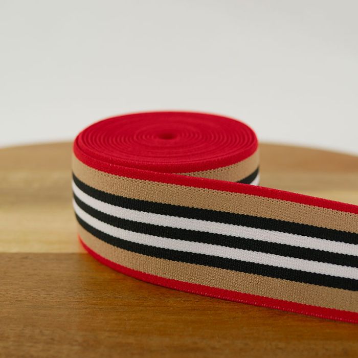Meister + Co Crochet Extensible Élastique Rouge, ⌀ 6 mm