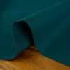 Tissu ramie Linen look - bleu canard x 10cm