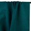 Tissu ramie Linen look - bleu canard x 10cm