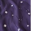 Tissu crêpe viscose Noctis Violet - Eglantine et Zoé x 10 cm