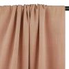 Tissu viscose lin - saumon x 10 cm