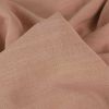 Tissu viscose lin - saumon x 10 cm