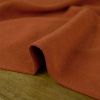 Tissu viscose lin - tomette x 10 cm
