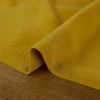 Tissu viscose lin - moutarde x 10 cm