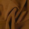 Tissu viscose lin - caramel x 10 cm