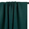 Tissu viscose lin - vert forêt x 10 cm
