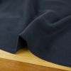 Tissu tencel haute couture - bleu marine x 10 cm
