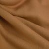 Tissu polaire molleton coton bio - camel x 10 cm